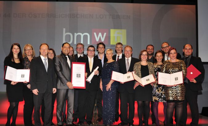 Kategoriesieger und Staatspreisträger PR 2013 ©Nadine Bargad