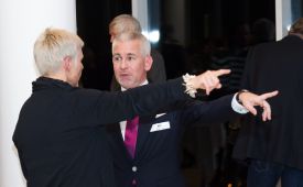 PRVA-Neujahrsempfang 2014 Ingrid Vogl, Steffen Ritter