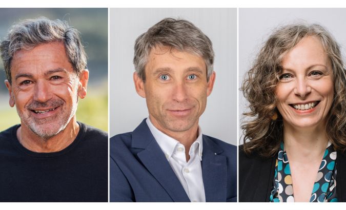 Neu im Team Vorarlberg v.l.n.r.: Hanno Schuster, Claudio Tedeschi, Alexandra Stockmeyer
© Frederick Sams, Caritas Vorarlberg, Vorarlberger Gemeindeverband/Nina Bröll