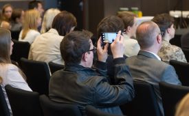 Am 2. Österreichischer Kommunikationstag. ©Jana Madzigon