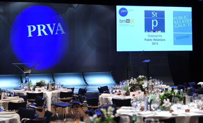 PR-Gala 2013 im Studio 44 ©PRVA/Nadine Bargad