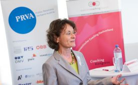 Begrüßung durch Gastgeberin Gabriele Masuch (BFI WIEN). ©PRVA/Jana Madzigon