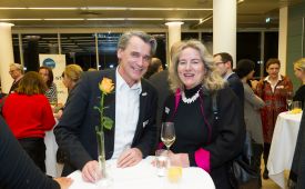 PRVA-Neujahrstreffen 2015: Wilfried Seywald, Annelie Pichler. © PRVA/Jana Madzigon