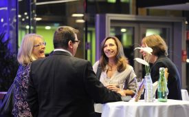 PR-Gala 2013 vlnr. Susanne Senft, Susanne Tausend, Jürgen Gangoly