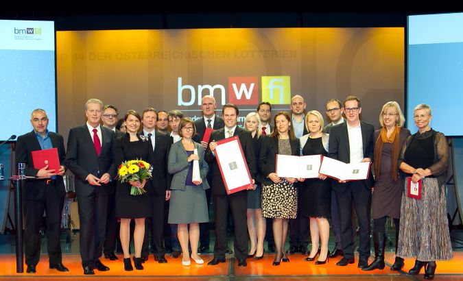 Kategoriensieger und Staatspreisträger PR 2012. ©PRVA/Jana Madzigon